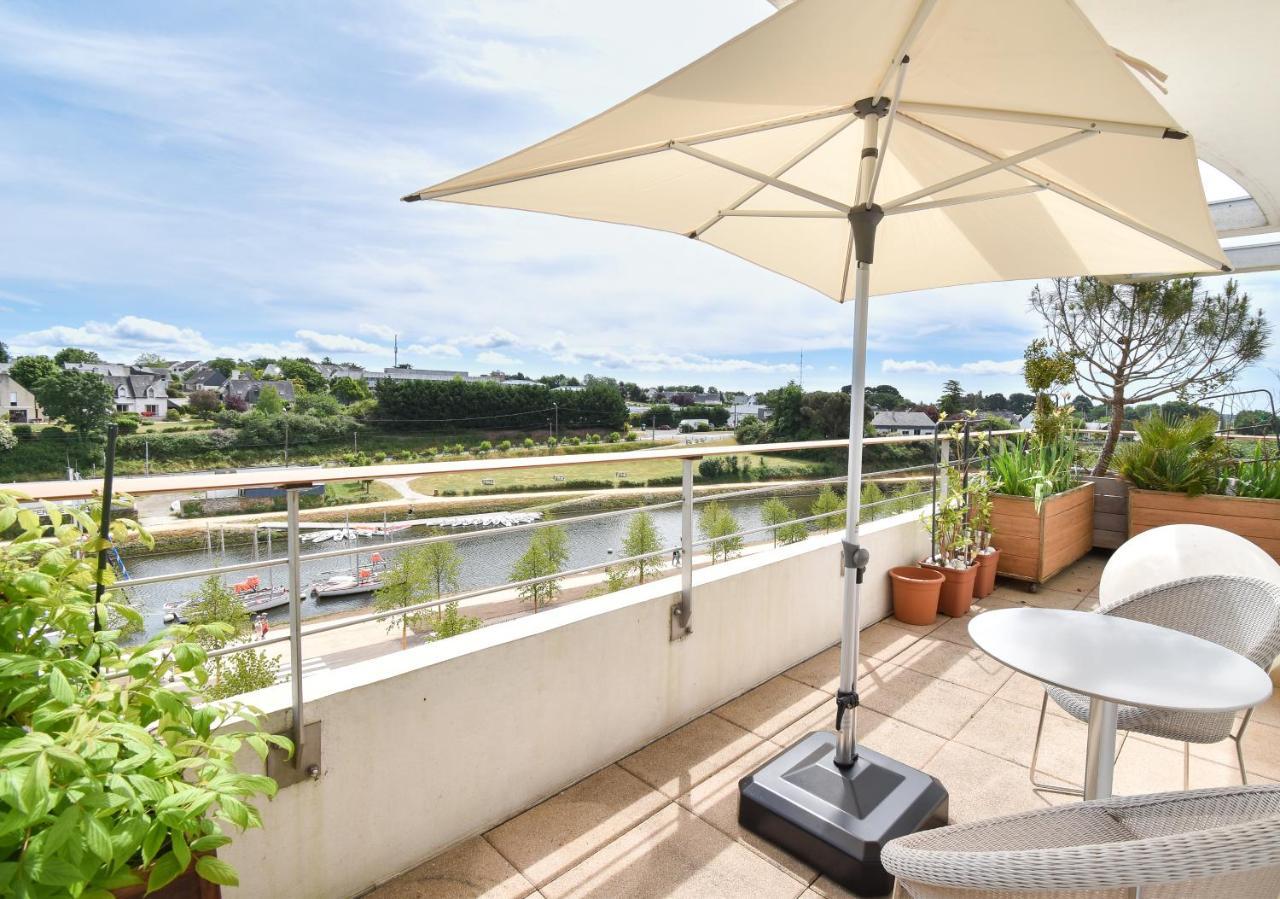 Un Appartement Penthouse D'Exception Sur Le Port De Ванн Экстерьер фото